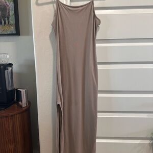 Rue21 Spaghetti Strap Tan Dress